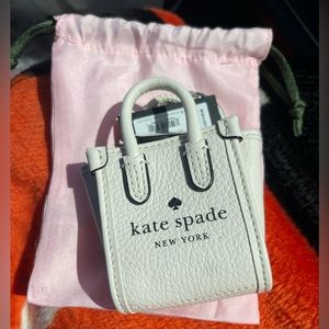 NWT Absolutely ADORABLE Kate Spade mini charm wallet